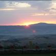 Alba dall'appartamento Montefreddo