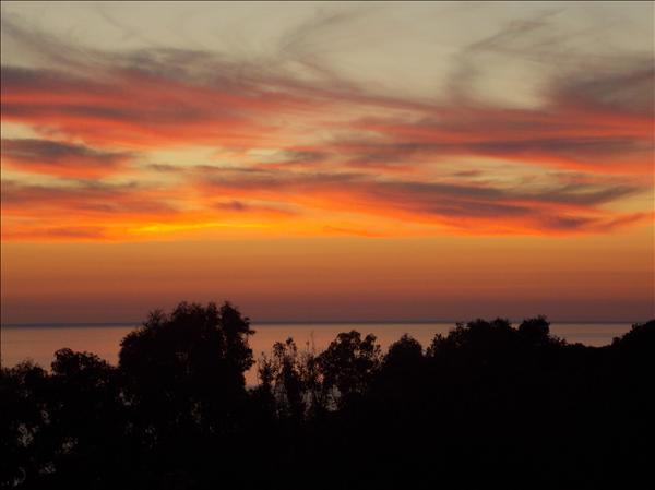 TORRE SALSA - un tramonto in gennaio: Agrigento